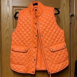 J crew quilted vest